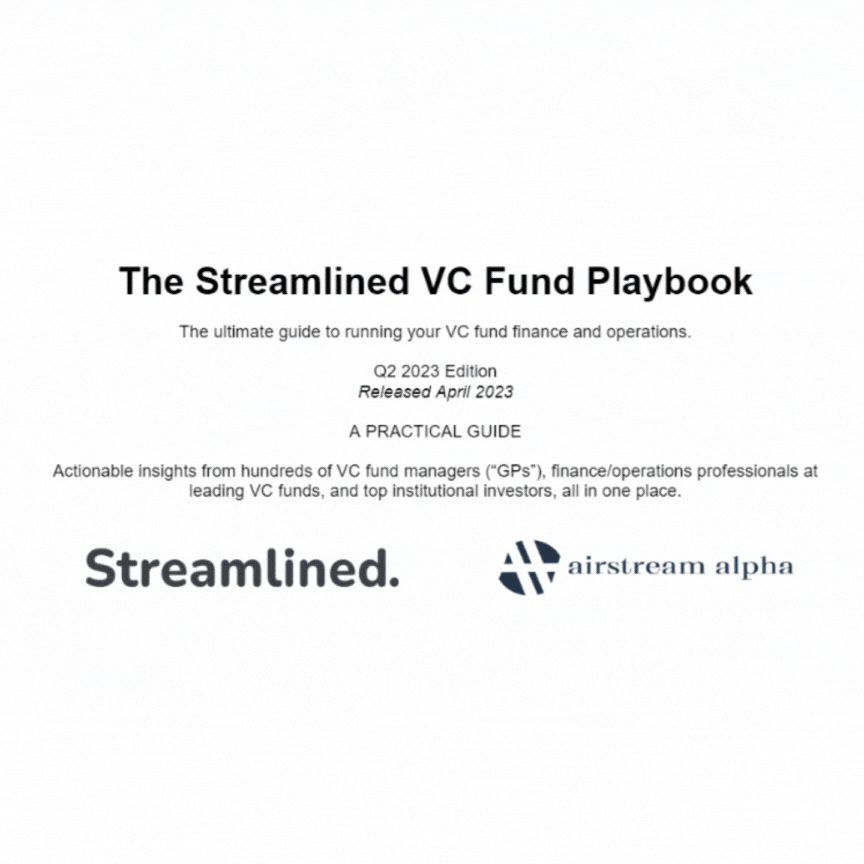 VC FundOps Essential Toolkit